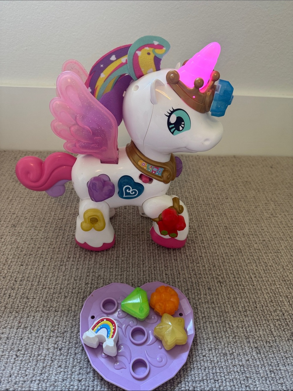 Sparkling Unicorn Toy -Interactive Playset